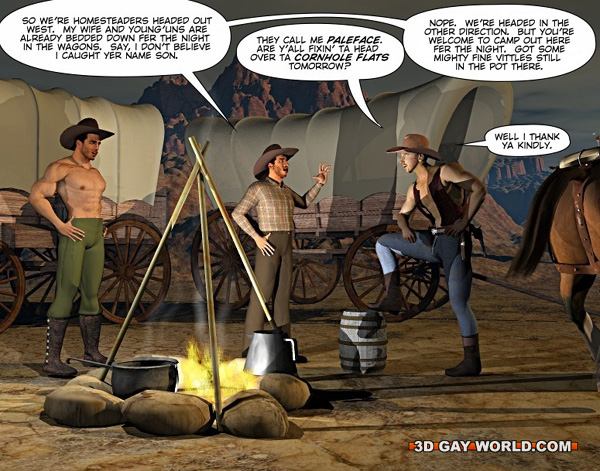 Gay Cowboys Adventures: Rare 3D Gay Comics And Anime Fantasy...  